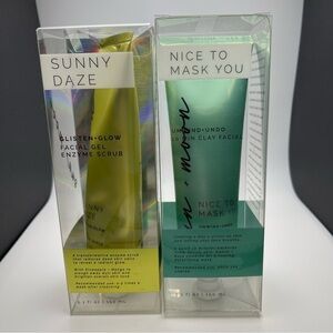 Sun + Moon 2 Piece Skincare Set - NWOT